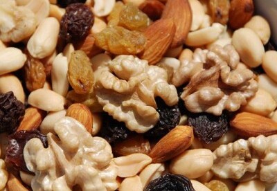 Frutos secos como snacks Frutos secos como snacks