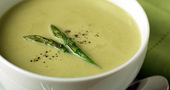 Recetas bajas calorías: crema de espárragos verdes Recetas bajas calorías: crema de espárragos verdes