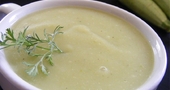 Crema de calabacines doble “S”: ¡Sana y Súper-fácil! Crema de calabacines doble “S”: ¡Sana y Súper-fácil!