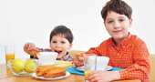 Alimentación saludable para niños en edad escolar