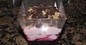 Infusión helada de frutos rojos con yogur Infusión helada de frutos rojos con yogur