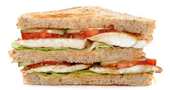 Información nutricional de un sándwich Información nutricional de un sándwich