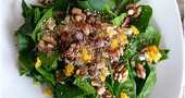 Receta de ensalada de espinacas Receta de ensalada de espinacas