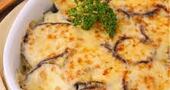 Berenjenas gratinadas, baja en calorías Berenjenas gratinadas, baja en calorías