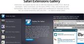 Apple actualiza Safari 5 con la Galería de Extensiones