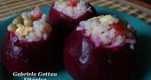 Remolachas rellenas. Receta saludable Remolachas rellenas. Receta saludable