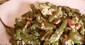 Judías verdes con huevo y bacon, saludable cena con sabor Judías verdes con huevo y bacon, saludable cena con sabor