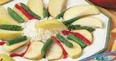 Ensalada de manzana, rica en nutrientes y minerales
